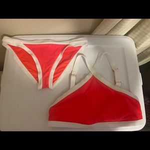 Aerie Bikini Set- Hot Pink (Never worn)